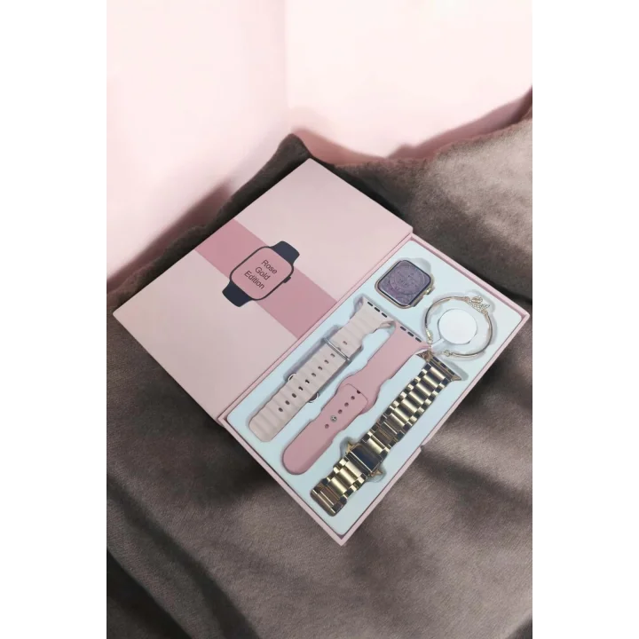 Mey İthalat® Akıllı Saat Sesli Görüşme Bildirim Görme Uyku ve Sağlık Takibi