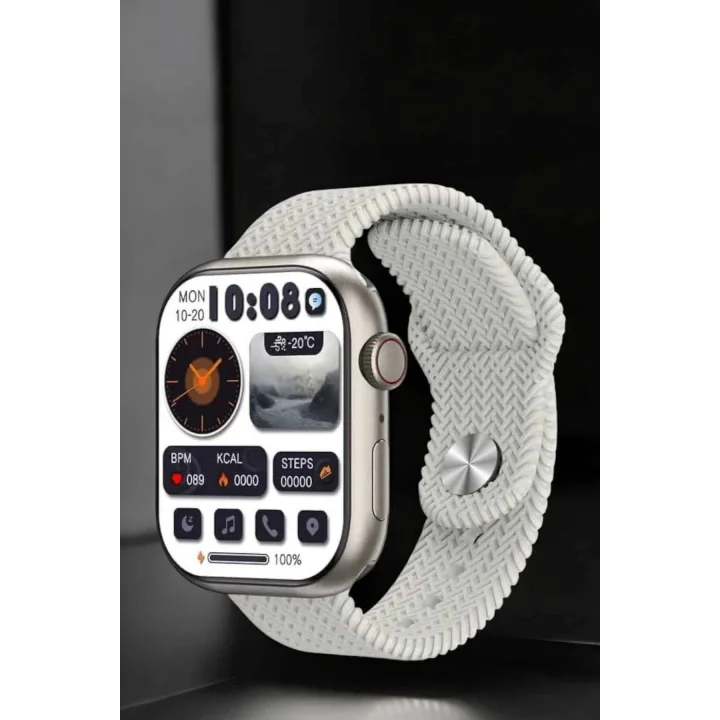 Mey İthalat® Akıllı Saat Tema Değiştirme Uyku ve Sağlık Takibi Bluetooth Bağlantılı