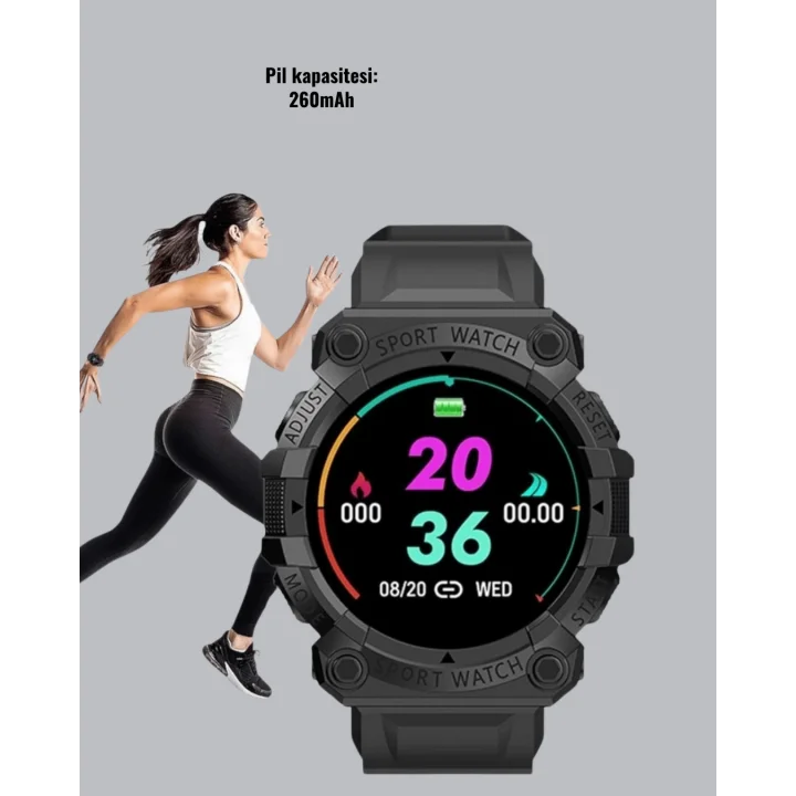 Mey İthalat® Akıllı Spor Saat FD86
