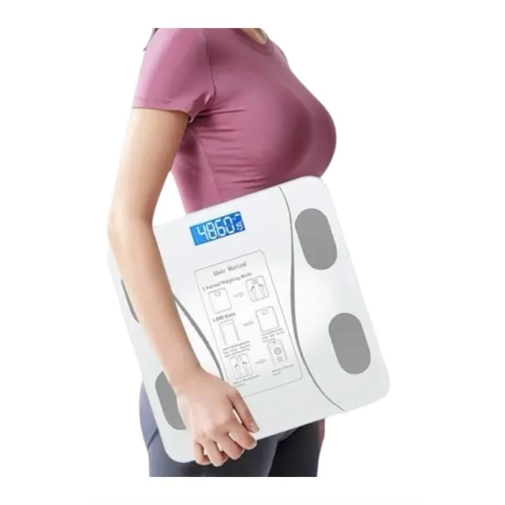 Mey İthalat® Akıllı Tartı Bluetooth Bağlantılı Yağ Ölçebilen Tartı Yeni Nesil