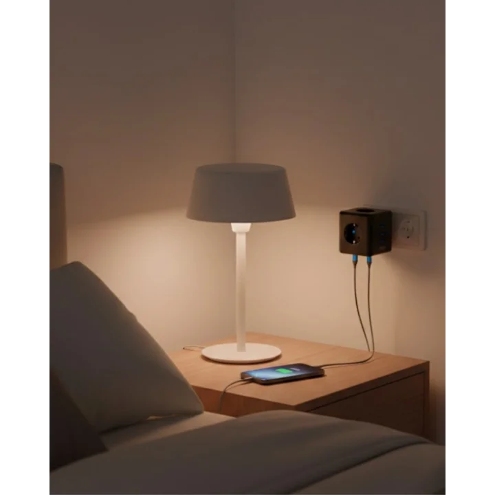 Mey İthalat® Akım Korumalı Priz Çoklu USB Girişli Güvenli Enerji Yönetimi