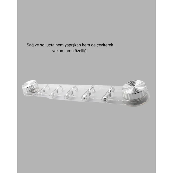 Mey İthalat® Aletsiz Montaj Vakumlu Yapışkanlı Askı Aparatı