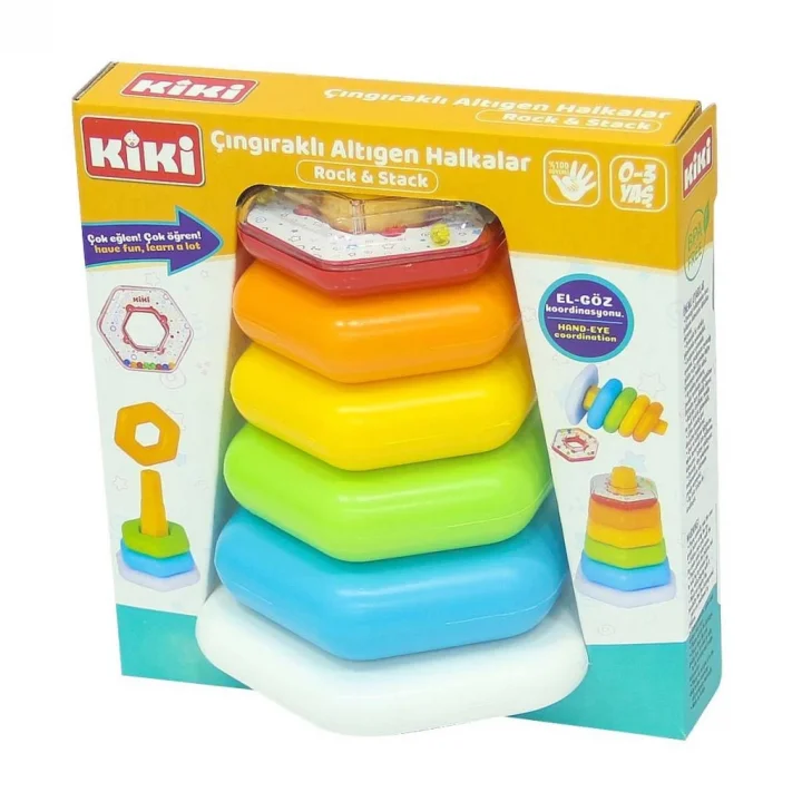 Mey İthalat® Altıgen Renkli Halkalar