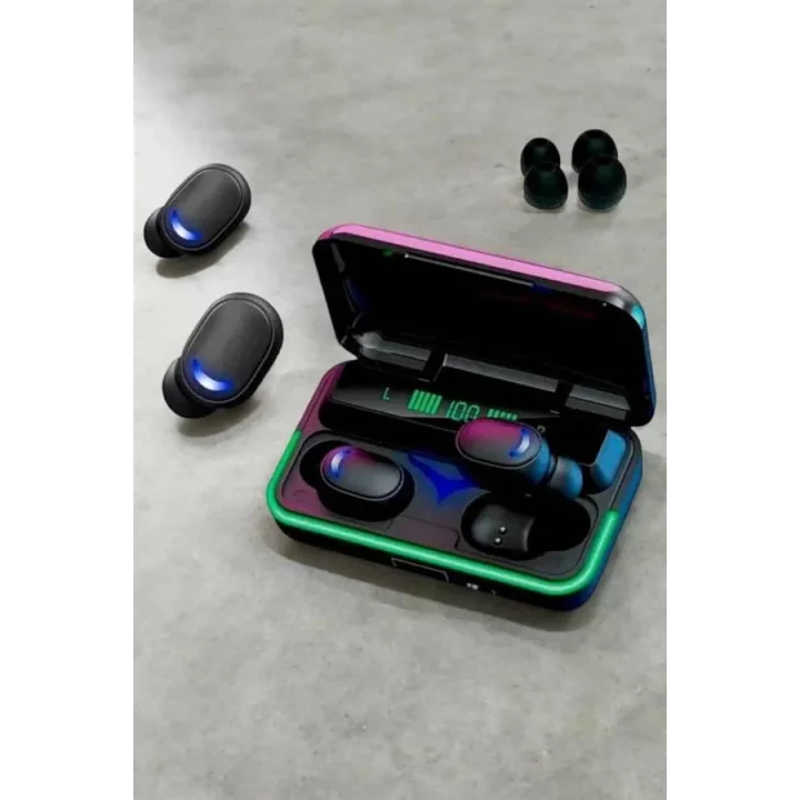 Mey İthalat® Android Ve İOS Uyumlu Bluetooth Bağlantılı Powerbankli Kulaklık