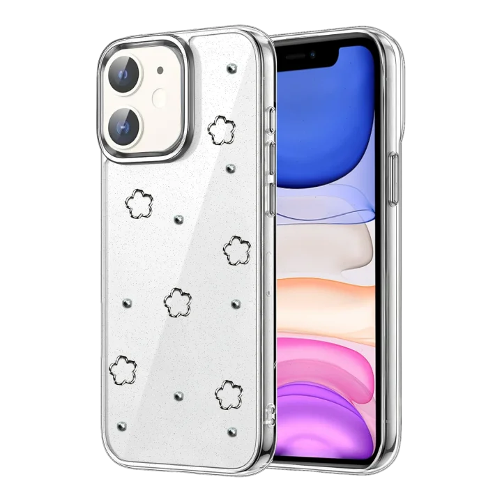 Mey İthalat®   iPhone 12 Fiyonk Desenli Kapak - Desen 2
