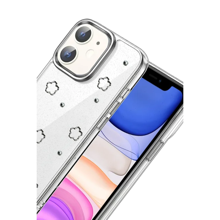 Mey İthalat®   iPhone 12 Fiyonk Desenli Kapak - Desen 2
