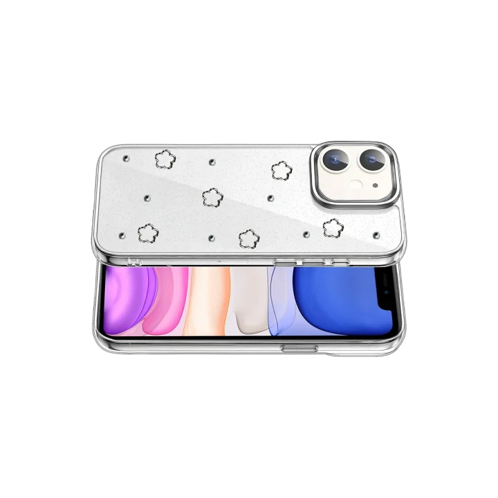 Mey İthalat®   iPhone 12 Fiyonk Desenli Kapak - Desen 2