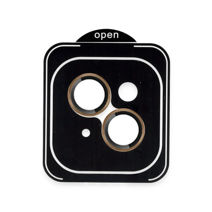 Mey İthalat®  Apple iPhone 13 PVD Metal Kamera Lens - Gold
