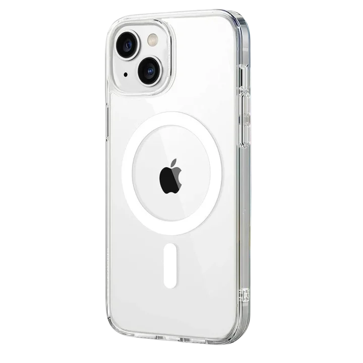 Mey İthalat®  Apple iPhone 14 Combo Sert Şeffaf Magsafe Kapak - Şeffaf