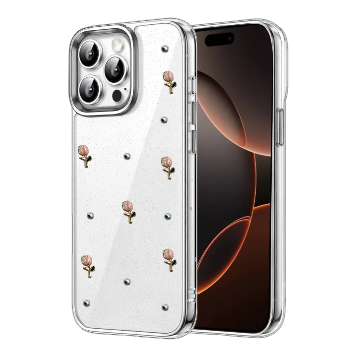 Mey İthalat®  Apple iPhone 14 Pro Max Fiyonk Desenli Kapak - Desen 6