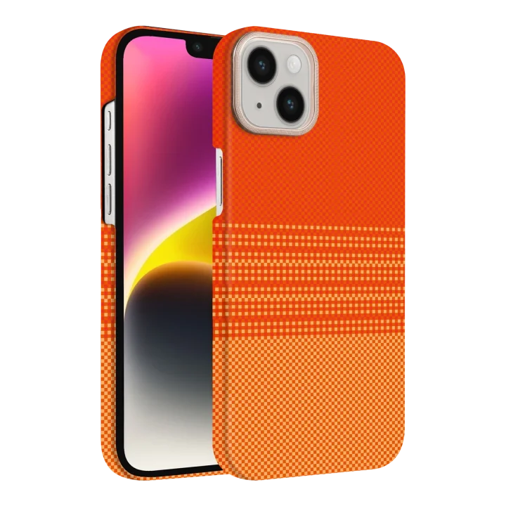 Mey İthalat®  Apple iPhone 14 Vega Magsafe Kapak - Sarı