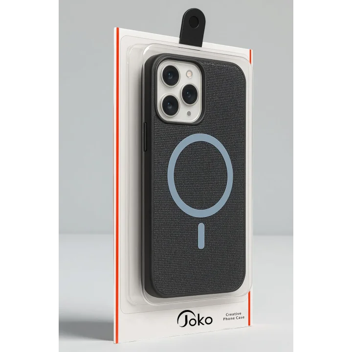 Mey İthalat®   iPhone 15 Pro Helen Magsafe Kapak - Lacivert