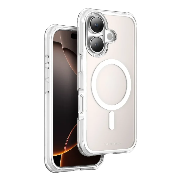 Mey İthalat®  Apple iPhone 16 Hulk Magsafe Kapak - Beyaz