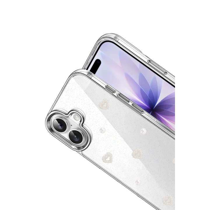 Mey İthalat®  Apple iPhone 16 Plus Fiyonk Desenli Kapak - Desen 10