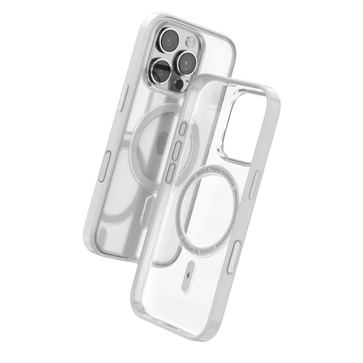 Mey İthalat®  Apple iPhone 16 Pro Joly Magsafe Kapak - Beyaz