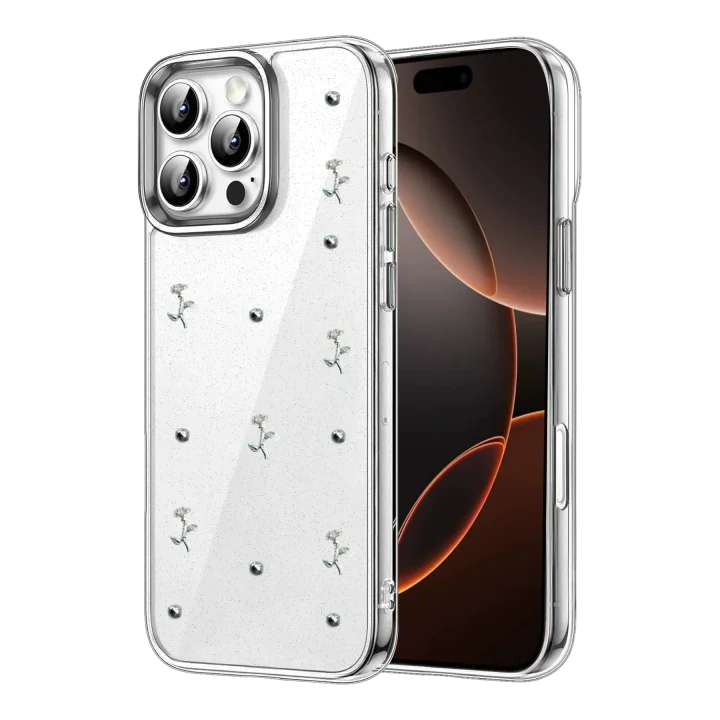 Mey İthalat®  Apple iPhone 16 Pro Max Fiyonk Desenli Kapak - Desen 4