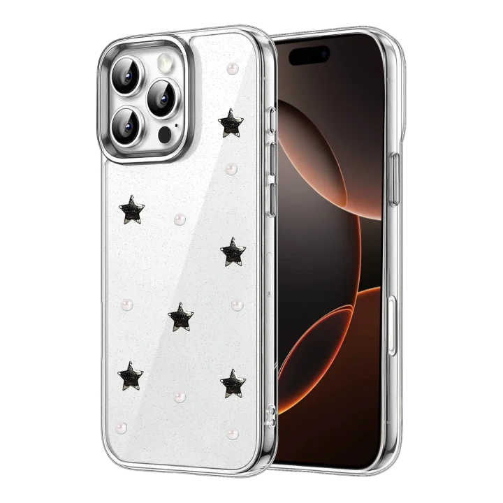 Mey İthalat®  Apple iPhone 16 Pro Max Fiyonk Desenli Kapak - Desen 7