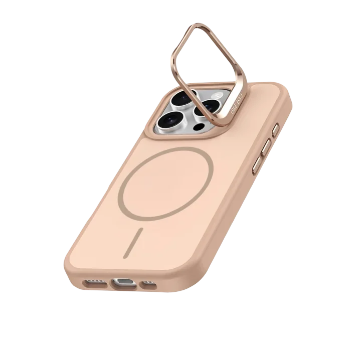 Mey İthalat®  Apple iPhone 16 Pro Max Flexa Magsafe Kapak - Gold