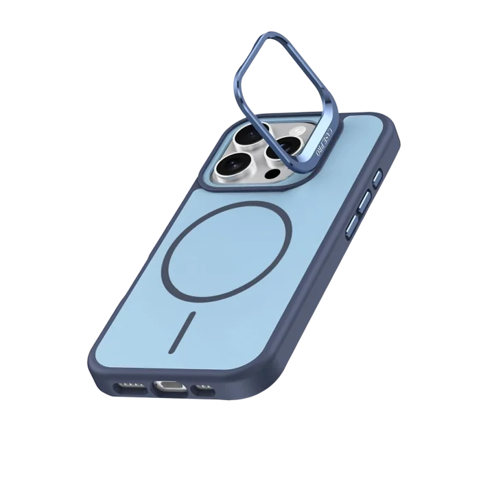 Mey İthalat®  Apple iPhone 16 Pro Max Flexa Magsafe Kapak - Mavi