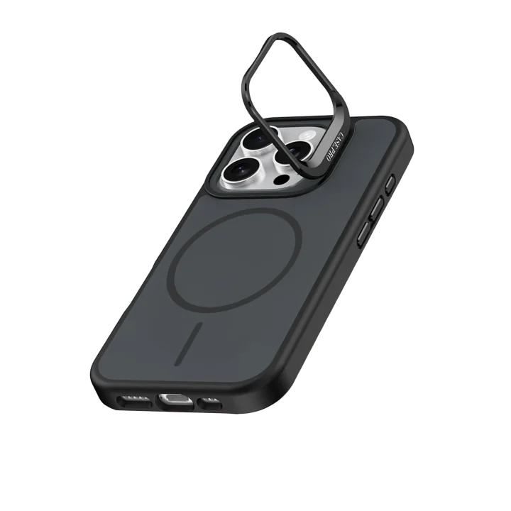 Mey İthalat®  Apple iPhone 16 Pro Max Flexa Magsafe Kapak - Siyah