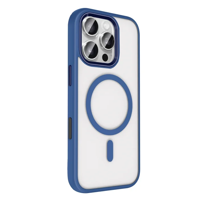 Mey İthalat®  Apple iPhone 16 Pro Max Terea Magsafe Kapak - Lacivert