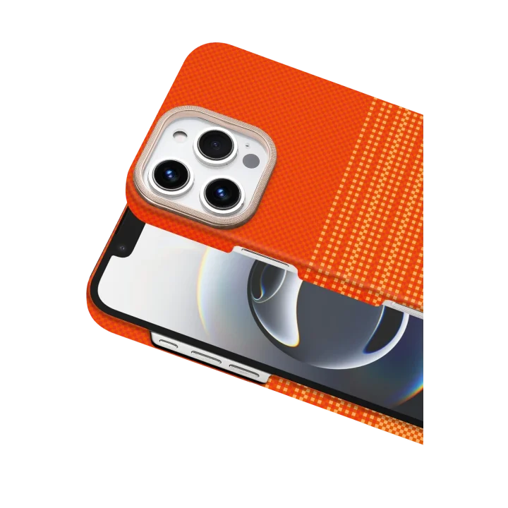 Mey İthalat®  Apple iPhone 16 Pro Max Vega Magsafe Kapak - Sarı