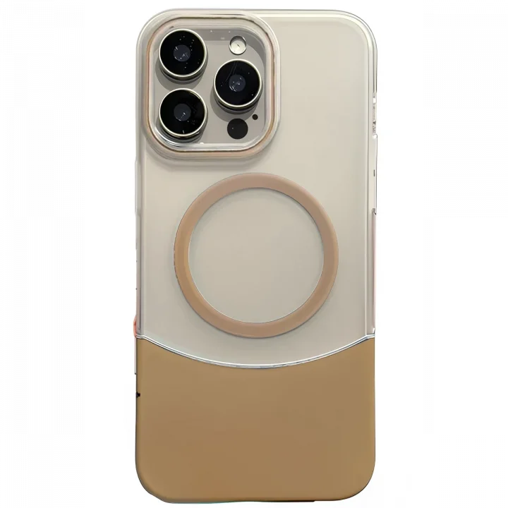 Mey İthalat®  Apple iPhone 16 Pro Max Velar Magsafe Kapak - Çöl Titanyum