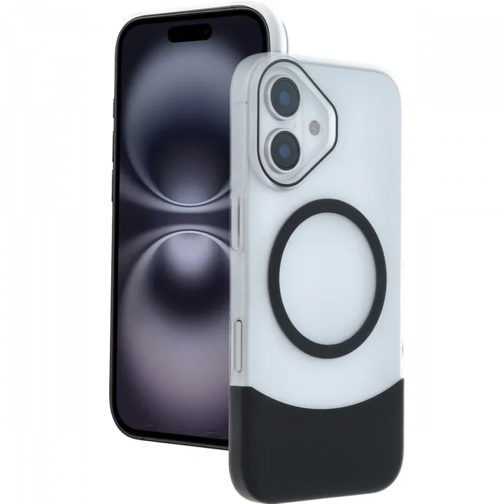 Mey İthalat®  Apple iPhone 16 Velar Magsafe Kapak - Siyah