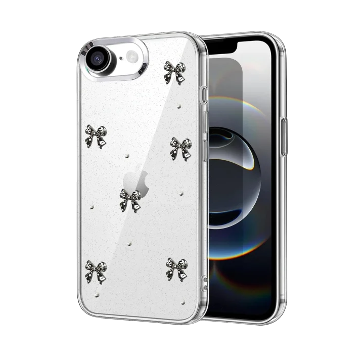 Mey İthalat®  Apple iPhone 16E Fiyonk Desenli Kapak - Desen 5