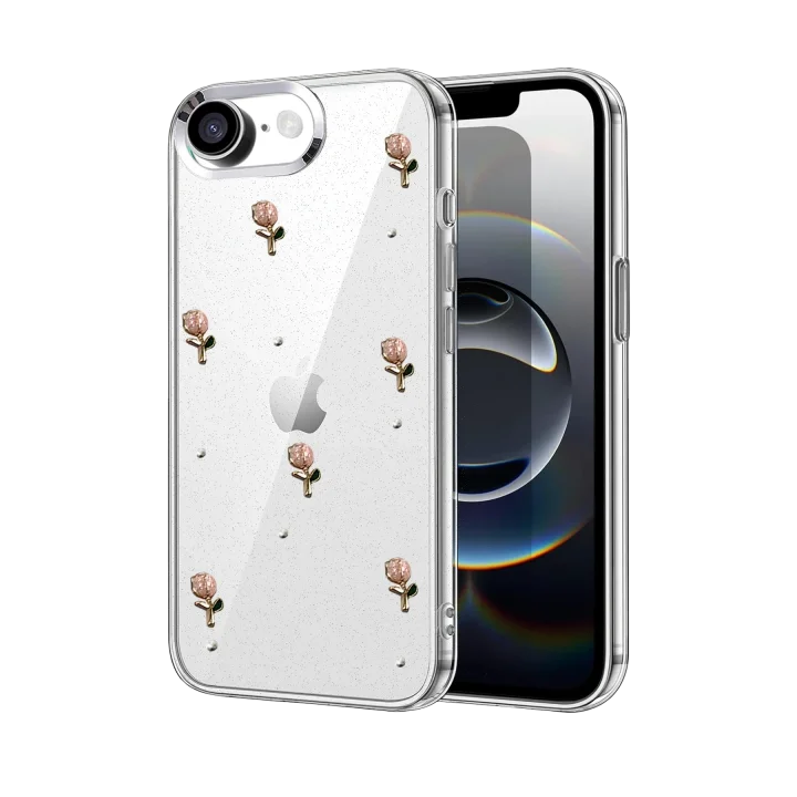 Mey İthalat®  Apple iPhone 16E Fiyonk Desenli Kapak - Desen 6