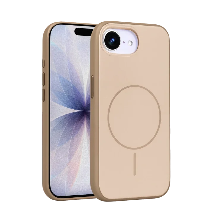 Mey İthalat®  Apple iPhone 16E Neva Magsafe Kapak - Gold