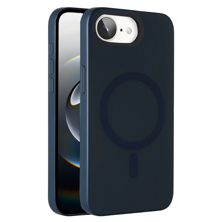 Mey İthalat®  Apple iPhone 16E Tuna PC Slim Magsafe Kapak - Lacivert