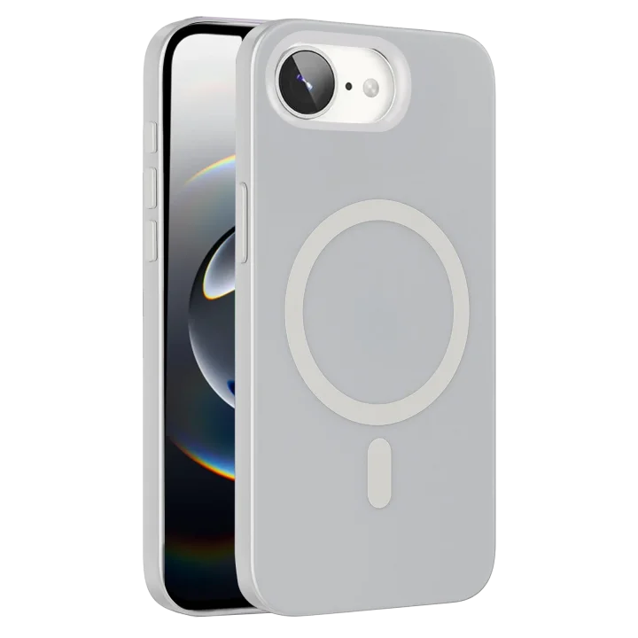 Mey İthalat®  Apple iPhone 16E Tuna PC Slim Magsafe Kapak - Şeffaf