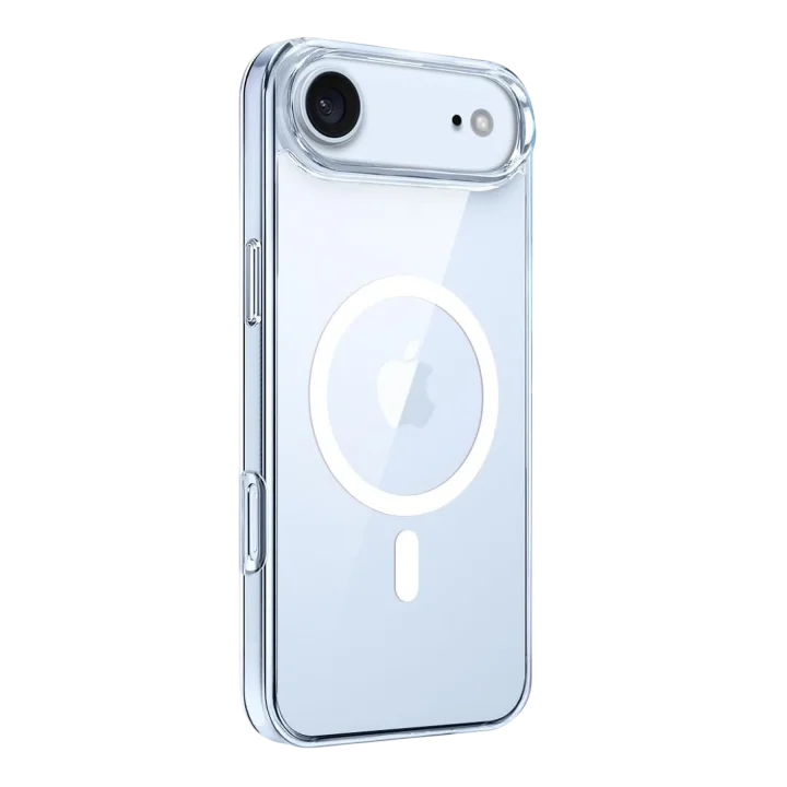 Mey İthalat®  Apple iPhone 17 Air Combo Sert Şeffaf Magsafe Kapak - Şeffaf