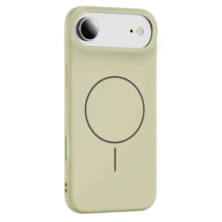 Mey İthalat®   iPhone 17 Air Jully Magsafe Kapak - Bej