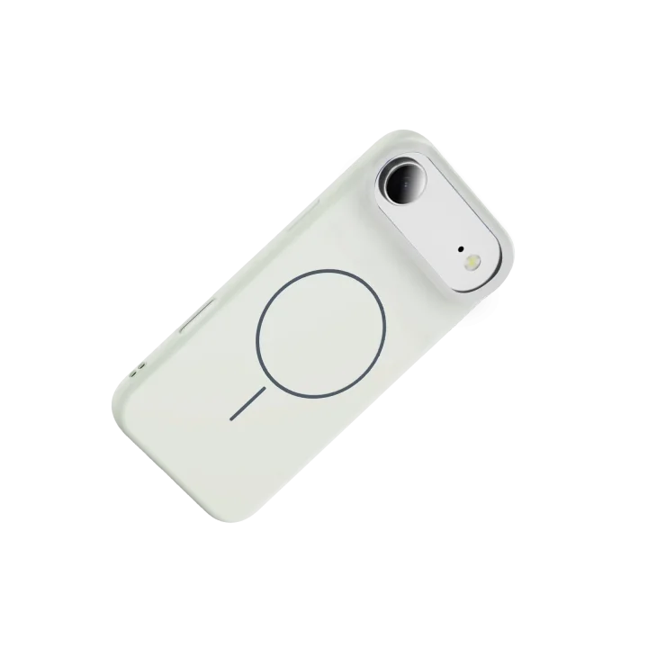 Mey İthalat®   iPhone 17 Air Jully Magsafe Kapak - Beyaz
