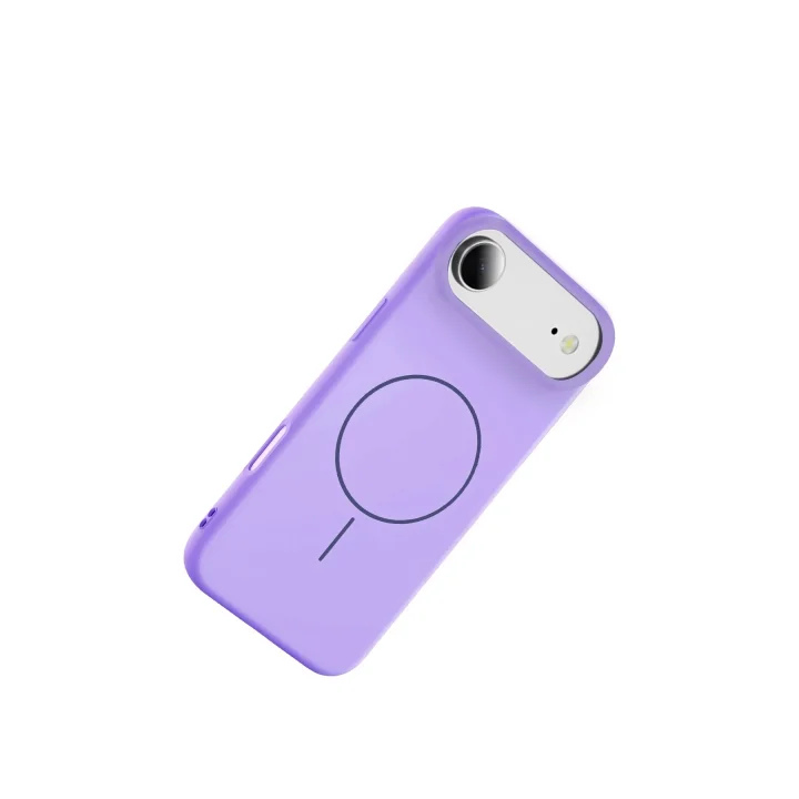 Mey İthalat®   iPhone 17 Air Jully Magsafe Kapak - Lila