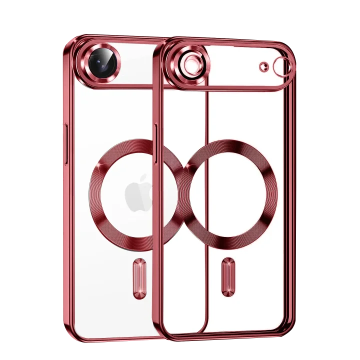 Mey İthalat®  Apple iPhone 17 Air Kross Magneticsafe Kapak - Kırmızı