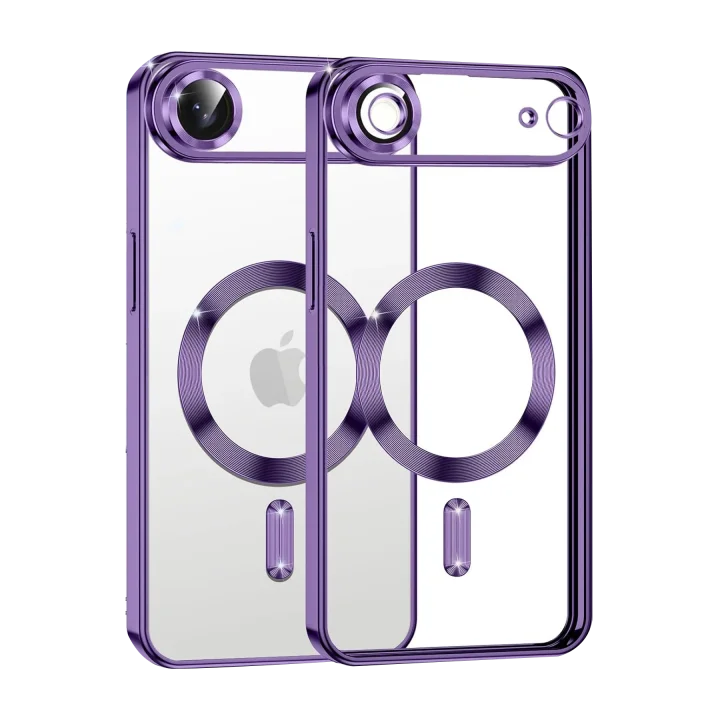 Mey İthalat®   iPhone 17 Air Kross Magneticsafe Kapak - Mor