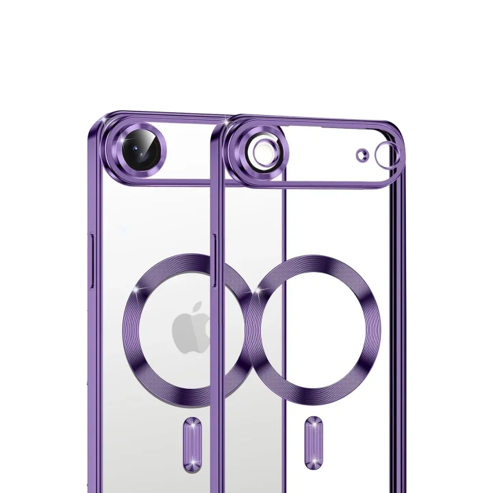 Mey İthalat®   iPhone 17 Air Kross Magneticsafe Kapak - Mor