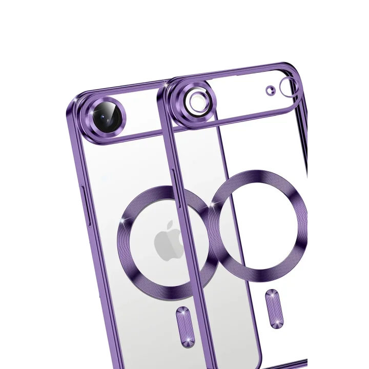 Mey İthalat®   iPhone 17 Air Kross Magneticsafe Kapak - Mor