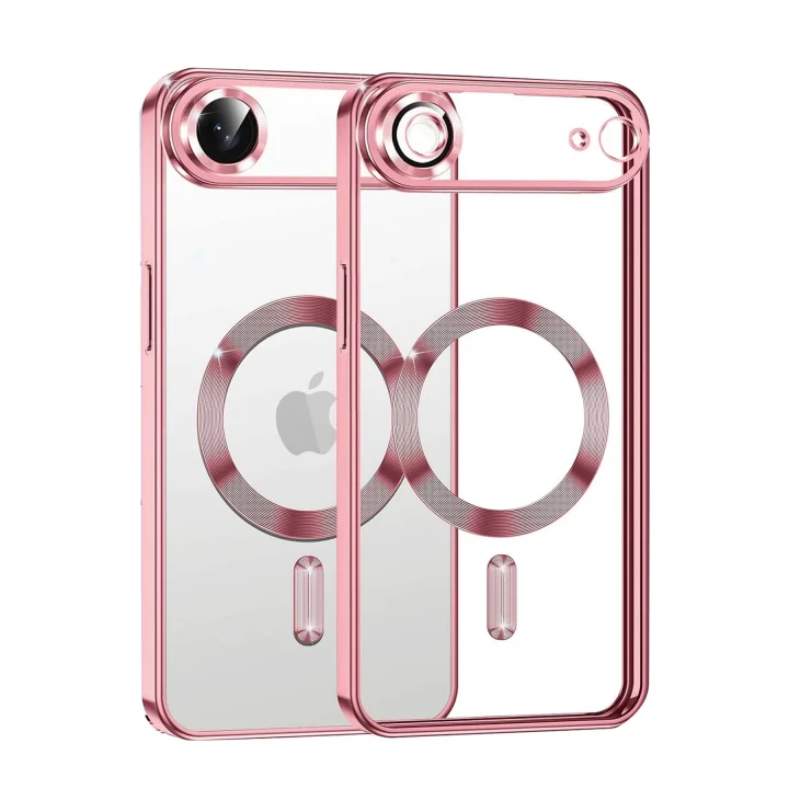 Mey İthalat®   iPhone 17 Air Kross Magneticsafe Kapak - Rose