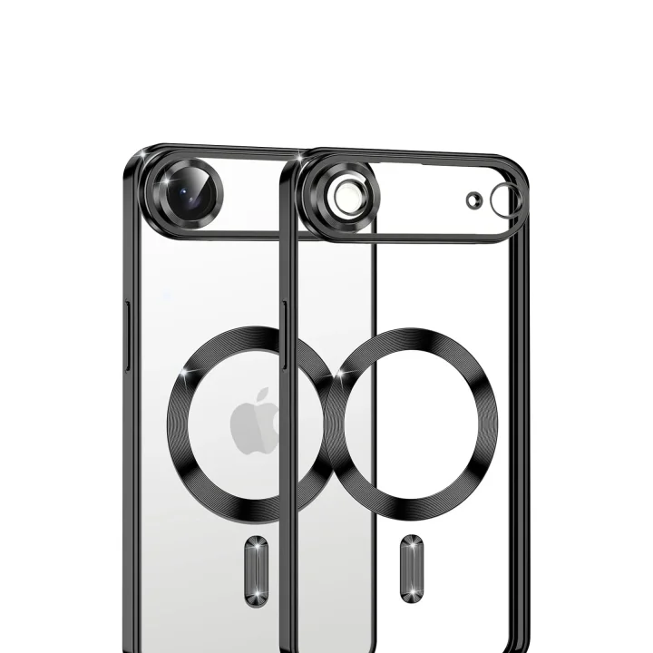 Mey İthalat®   iPhone 17 Air Kross Magneticsafe Kapak - Siyah