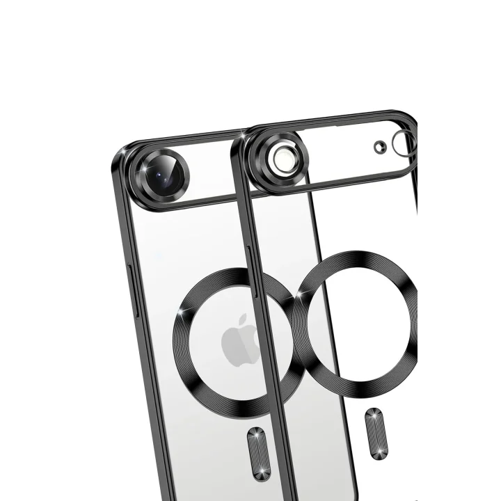 Mey İthalat®   iPhone 17 Air Kross Magneticsafe Kapak - Siyah