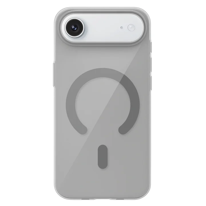Mey İthalat®   iPhone 17 Air PC Blank Magsafe Kapak - Natural Grey