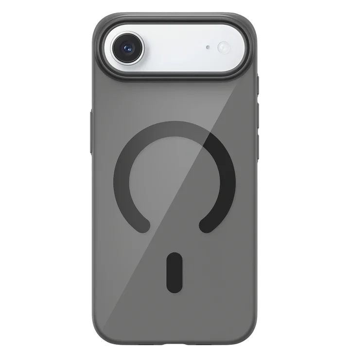 Mey İthalat®   iPhone 17 Air PC Blank Magsafe Kapak - Siyah