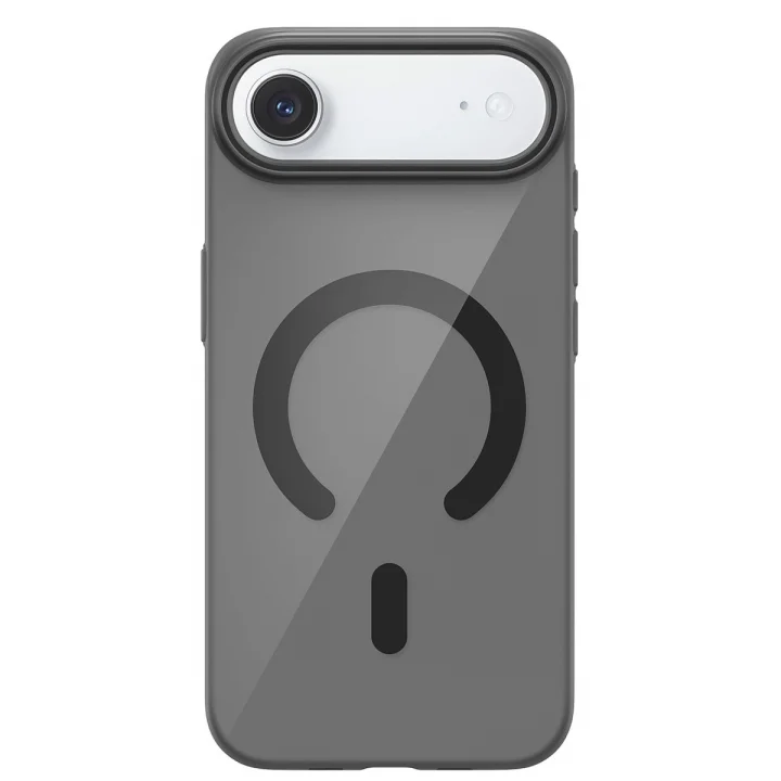 Mey İthalat®   iPhone 17 Air PC Blank Magsafe Kapak - Siyah