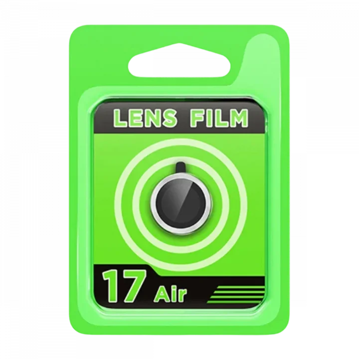 Mey İthalat®  Apple iPhone 17 Air Raze Metal Kamera Lens - Gümüş