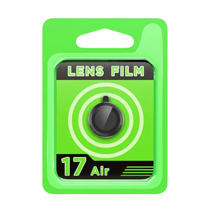 Mey İthalat®  Apple iPhone 17 Air Raze Metal Kamera Lens - Siyah