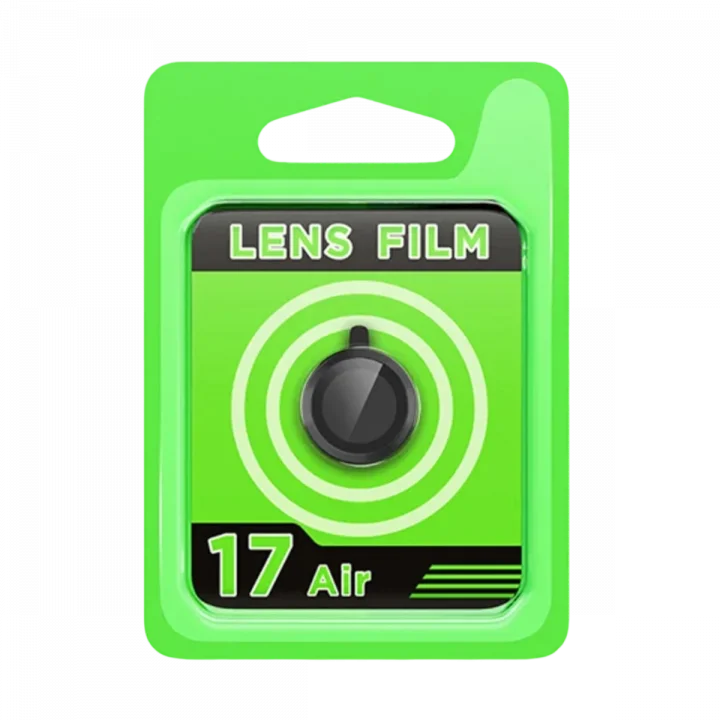 Mey İthalat®  Apple iPhone 17 Air Raze Metal Kamera Lens - Siyah